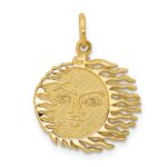 10k Flaming Sun Charm
