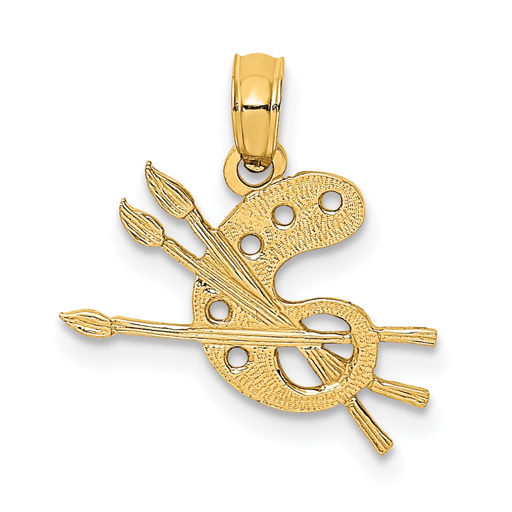 10K3489.jpg 10k Paint Pallet Charm - Image 1