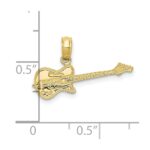 10k Electric Guitar Pendant - Image 3