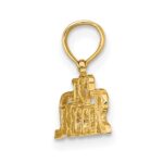 10K I HEART SOCCER Charm - Image 2