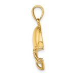 10K Football Helmet Pendant - Image 2