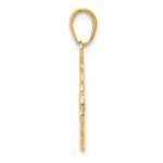 10k Swimming Inside Frame Pendant - Image 2