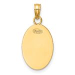 10k Saint Christopher Medal Pendant - Image 4