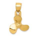 10k 3-D Moveable Blade Propeller Pendant