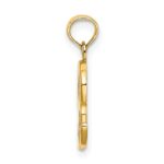 10K Polished R Script Initial Charm - Image 2