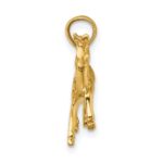 10K 2-D Galloping Horse Charm - Image 2