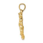 10K 2-D Horse Walking Charm - Image 2