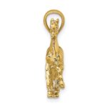 10K 3-D Horse Charm - Image 2