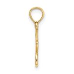 10k Cut Out Flower Charm - Image 2