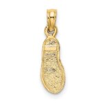 10K 3D Single Flip-Flop Charm - Image 4