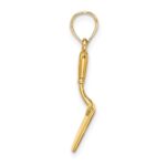 10K 3-D Concrete  Tool Spatula Charm - Image 2