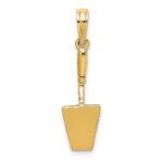 10K 3-D Concrete  Tool Spatula Charm - Image 4