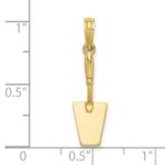 10K 3-D Concrete  Tool Spatula Charm - Image 3