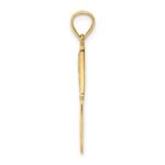 10K 3-D and Polished Table Knife Charm - Image 2