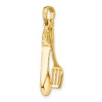 10K 3-D Moveable Spatula, Spoon, and Knife Charm - Image 5