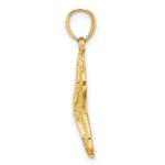 10K Textured Starfish Charm - Image 2
