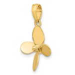 10K 3-D w/ 4 Blades Propeller Charm - Image 5