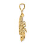 10K 2-D Moveable Lobster Charm - Image 2