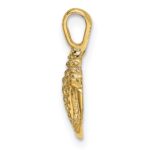 10K Mini Conch Shell Charm - Image 2