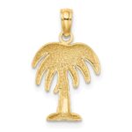 10K Charleston Palm Tree Charm - Image 4