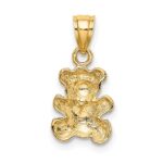 10k w/Rhodium Teddy Bear Charm - Image 4