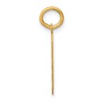 10k Medium Satin Number 9 Charm - Image 2