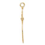 10k Filigree Charm Holder - Image 2