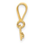 10ky Casted Medium Polished Top Charm - Image 2