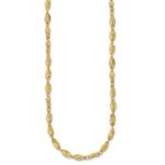10k Fancy Link Necklace - Image 2