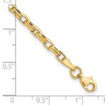 10k Fancy Link Bracelet - Image 3
