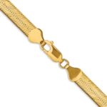 10K 6.5mm Silky Herringbone Chain - Image 3