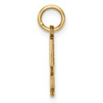 10ky Casted Small Diamond-cut Number 5 Charm - Image 2
