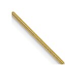 10k .9mm Round Snake Chain
