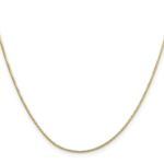 10k .9mm Round Snake Chain - Image 2