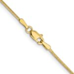 10k 1.1mm Round Snake Chain - Image 3