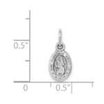 10K White Gold St. Christopher Medal - Image 3