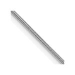 10k WG .9mm Round Snake Chain