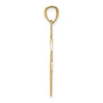 10k Yellow Gold Hand of God Pendant - Image 2