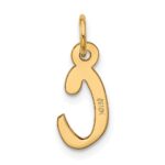 10k Large Slanted Block Initial C Charm - Image 3