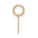 10k Small Script Initial Q Charm - Image 2