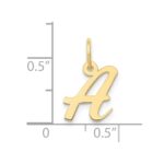 10k Small Script Initial A Charm - Image 3