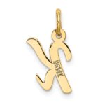10k Small Script Initial K Charm - Image 4