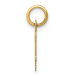10k Small Script Initial V Charm - Image 2