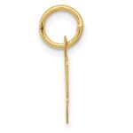 10k Small Script Initial W Charm - Image 2
