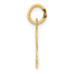 10k Small Block Initial I Charm - Image 2
