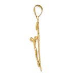 10k INRI Crucifix Pendant - Image 2
