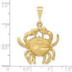 10k Cancer Zodiac Charm - Image 3