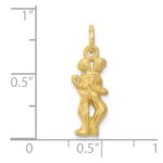 10k Gemini Zodiac Charm - Image 3