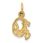 10k Capricorn Zodiac Charm - Image 4