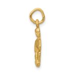 10k Aquarius Zodiac Charm - Image 2